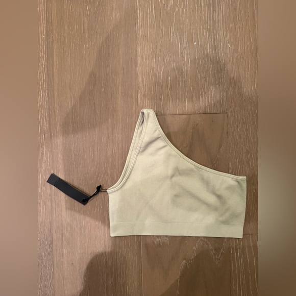 Set Active Small Cream One Shoulder Bra. ⚡️✨ - Picture 2 of 3